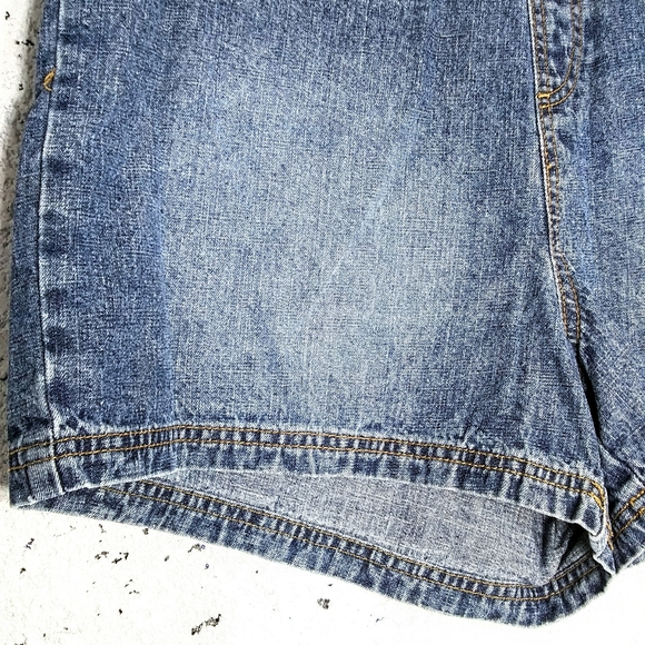 Motherhood Maternity Large Jean Stretchy Shorts - Picture 3 of 8